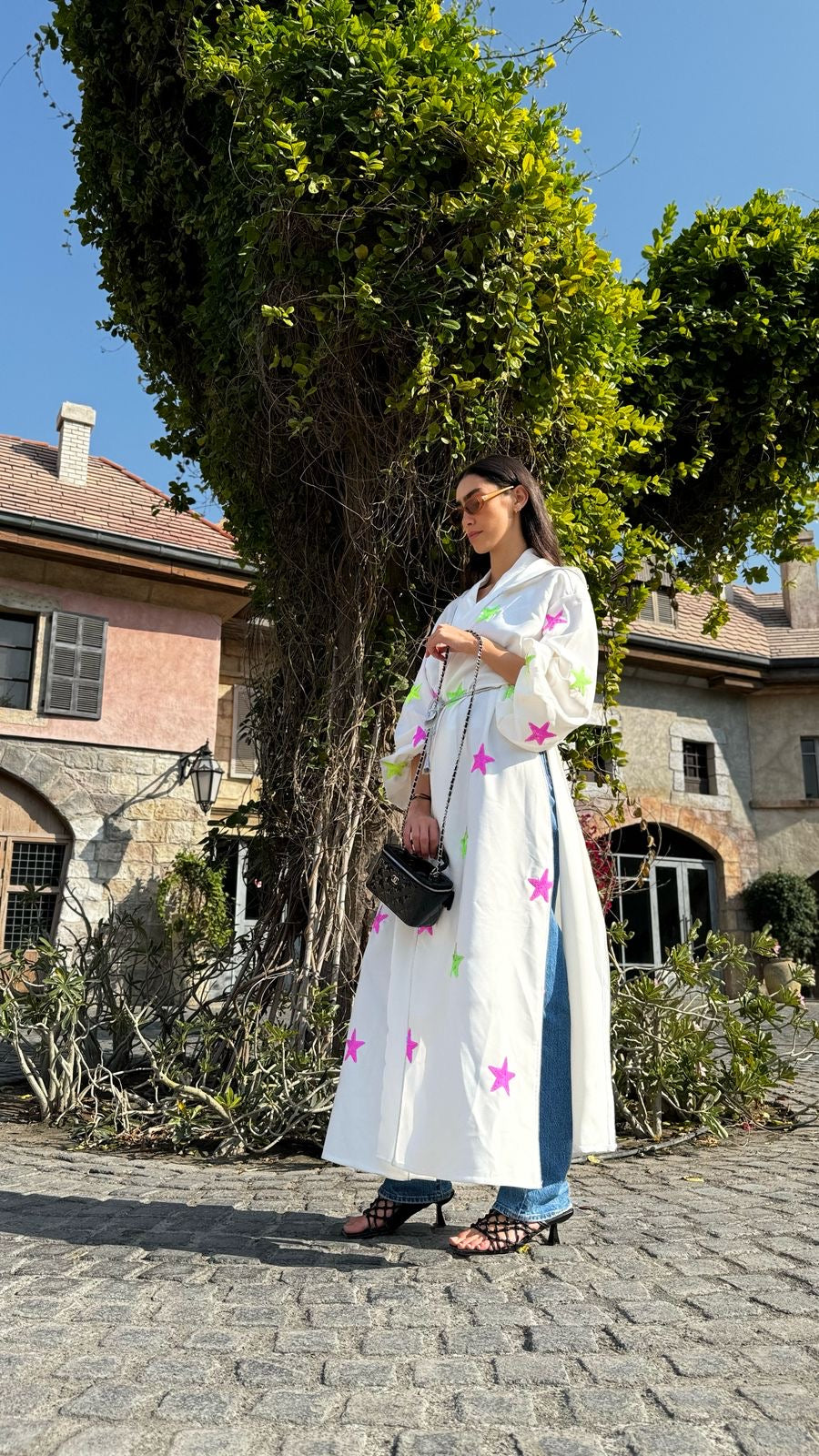 Neon Starlight Kimono