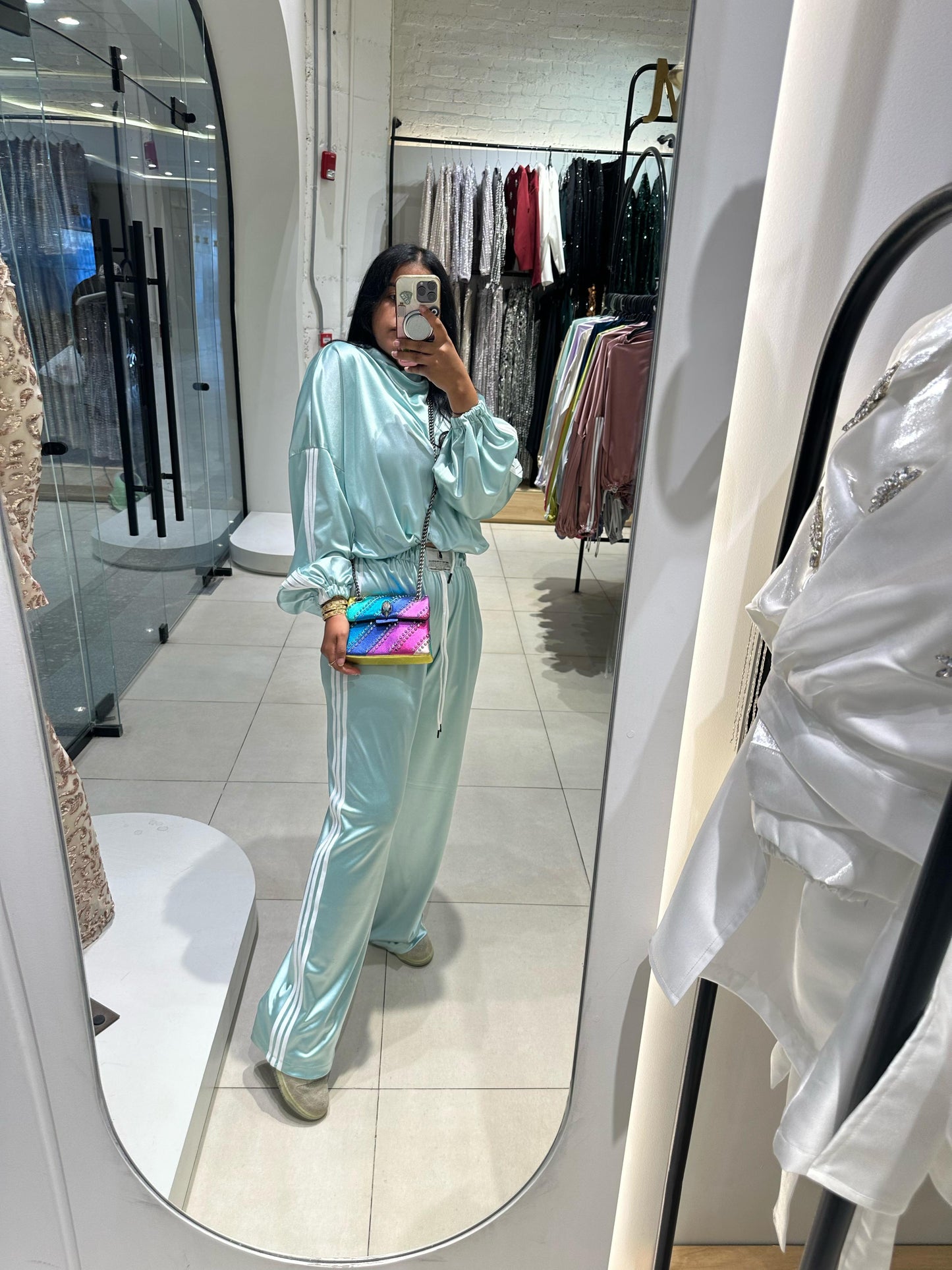 Blue Vida Tracksuit Set