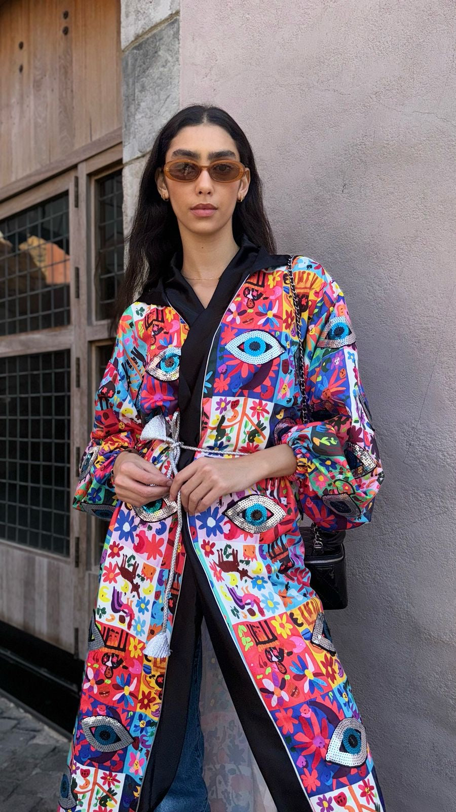 Midnight Eyes Kimono