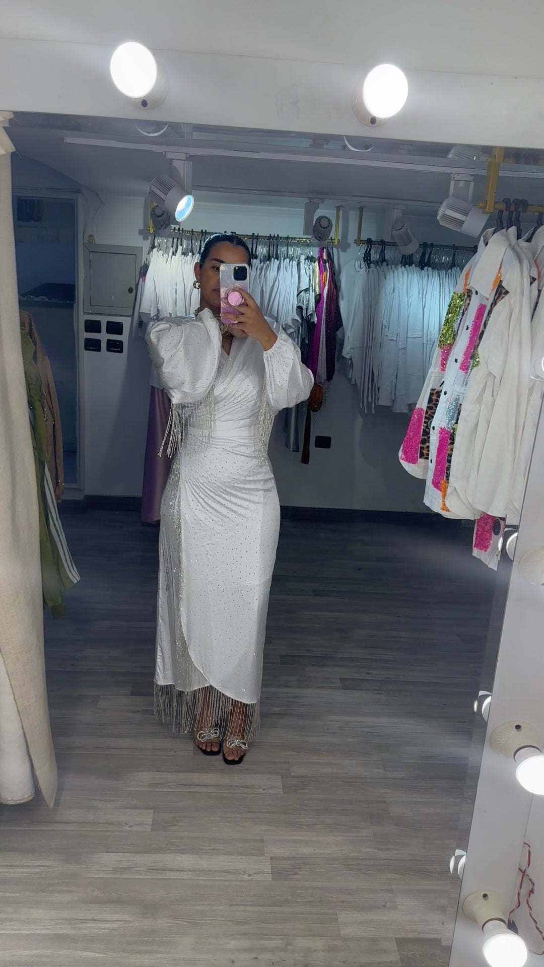 White Tango Skirt Set