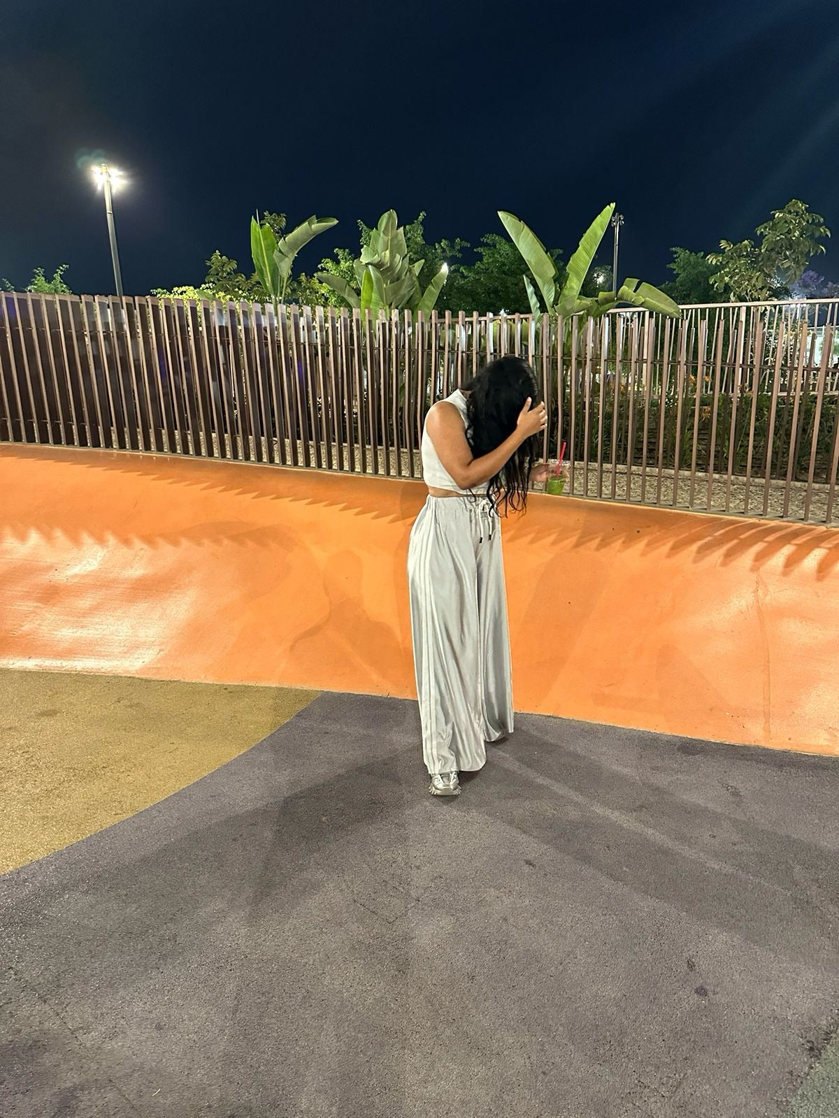 Electric Wide Leg Trackpants