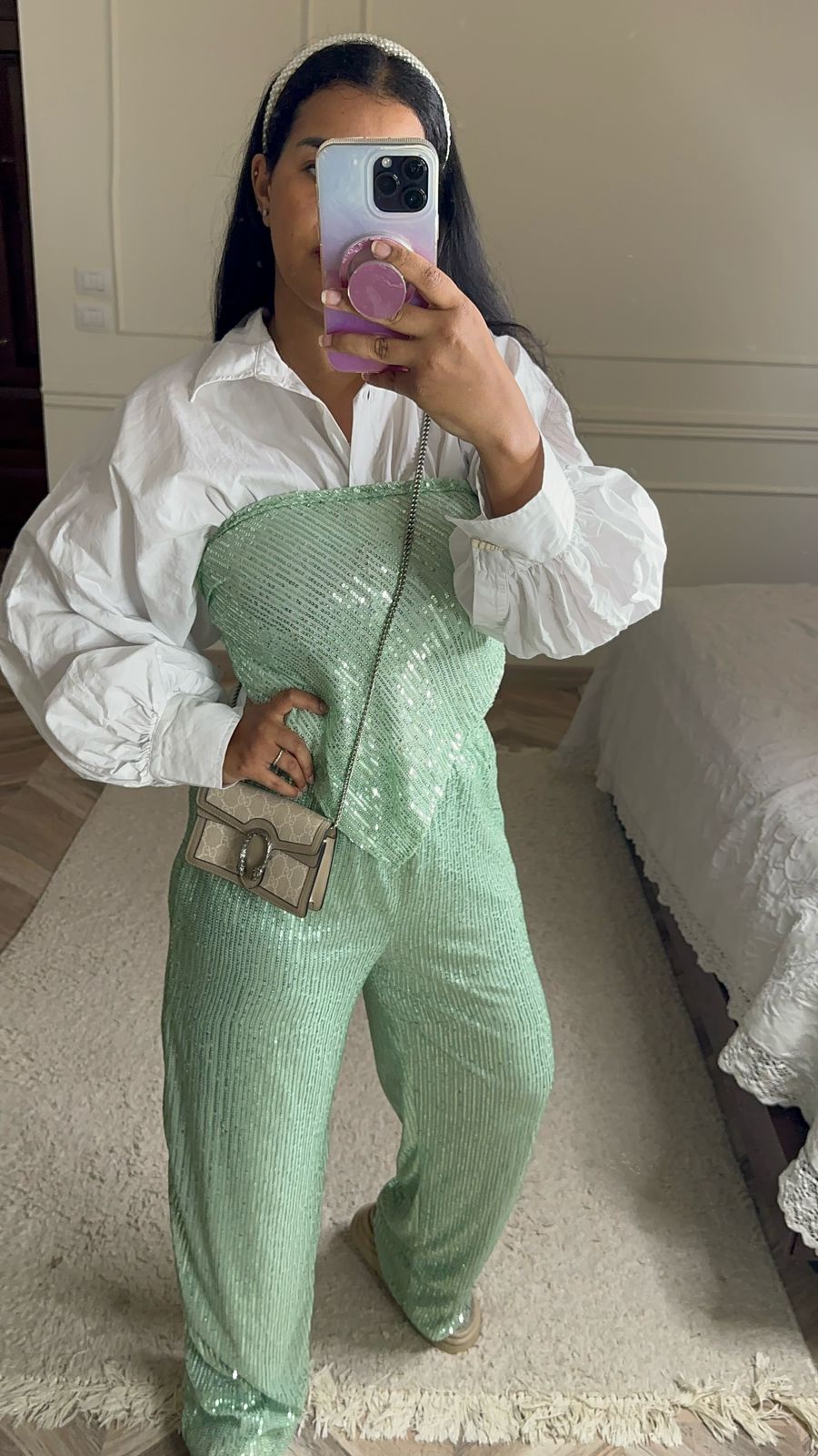 White Puff Shirt