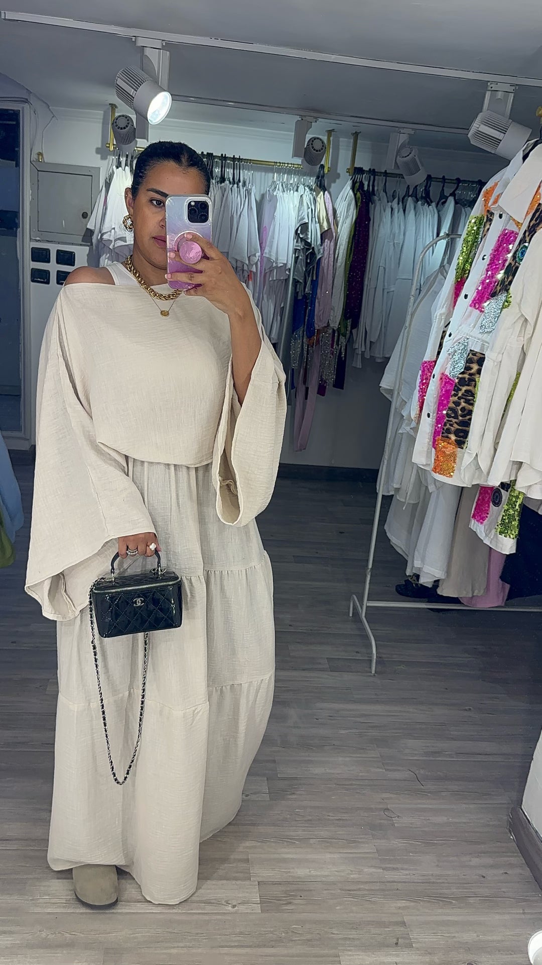 Linen Poncho