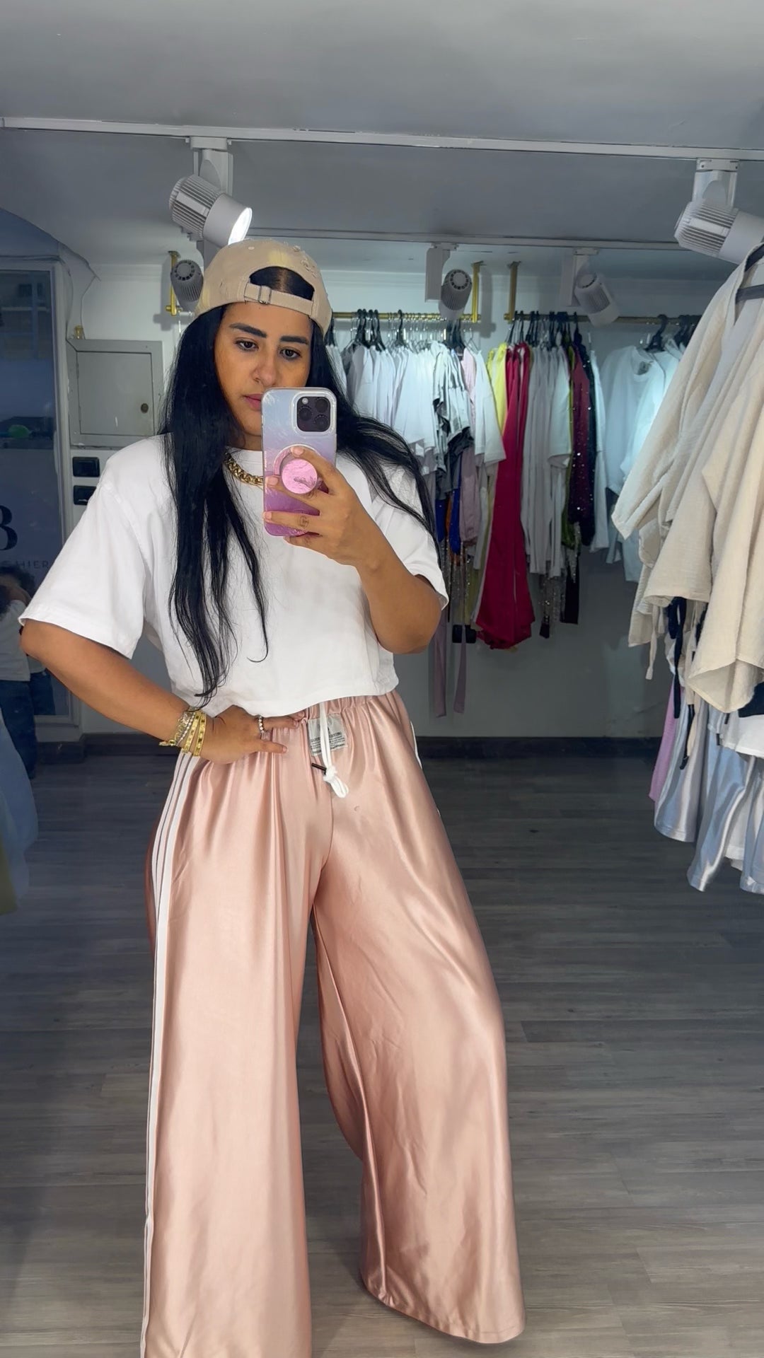 Electric Wide Leg Trackpants