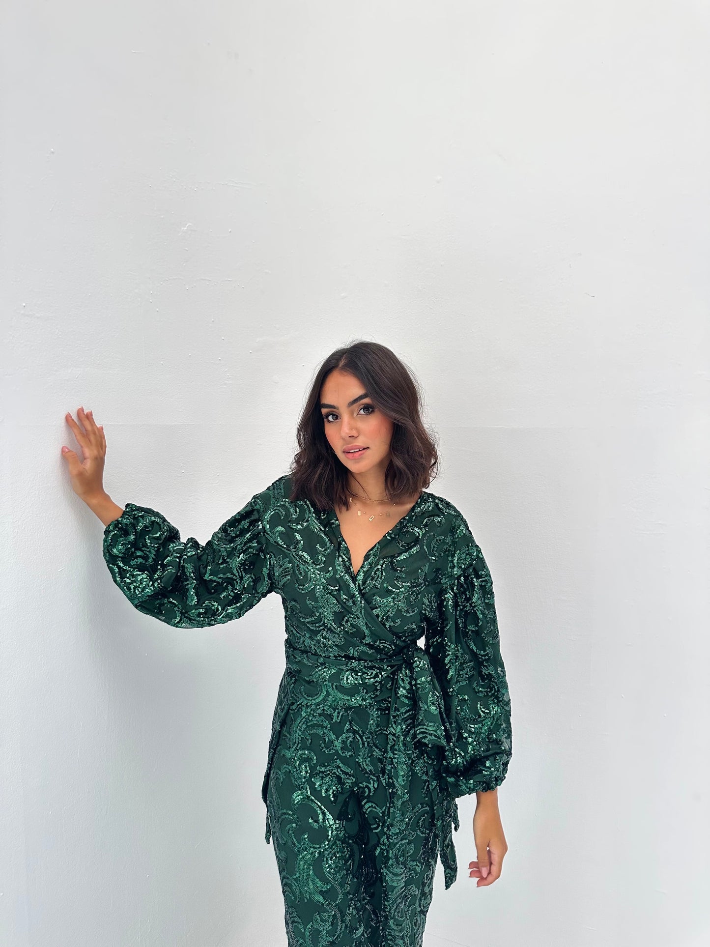 Glitz Wrap Top