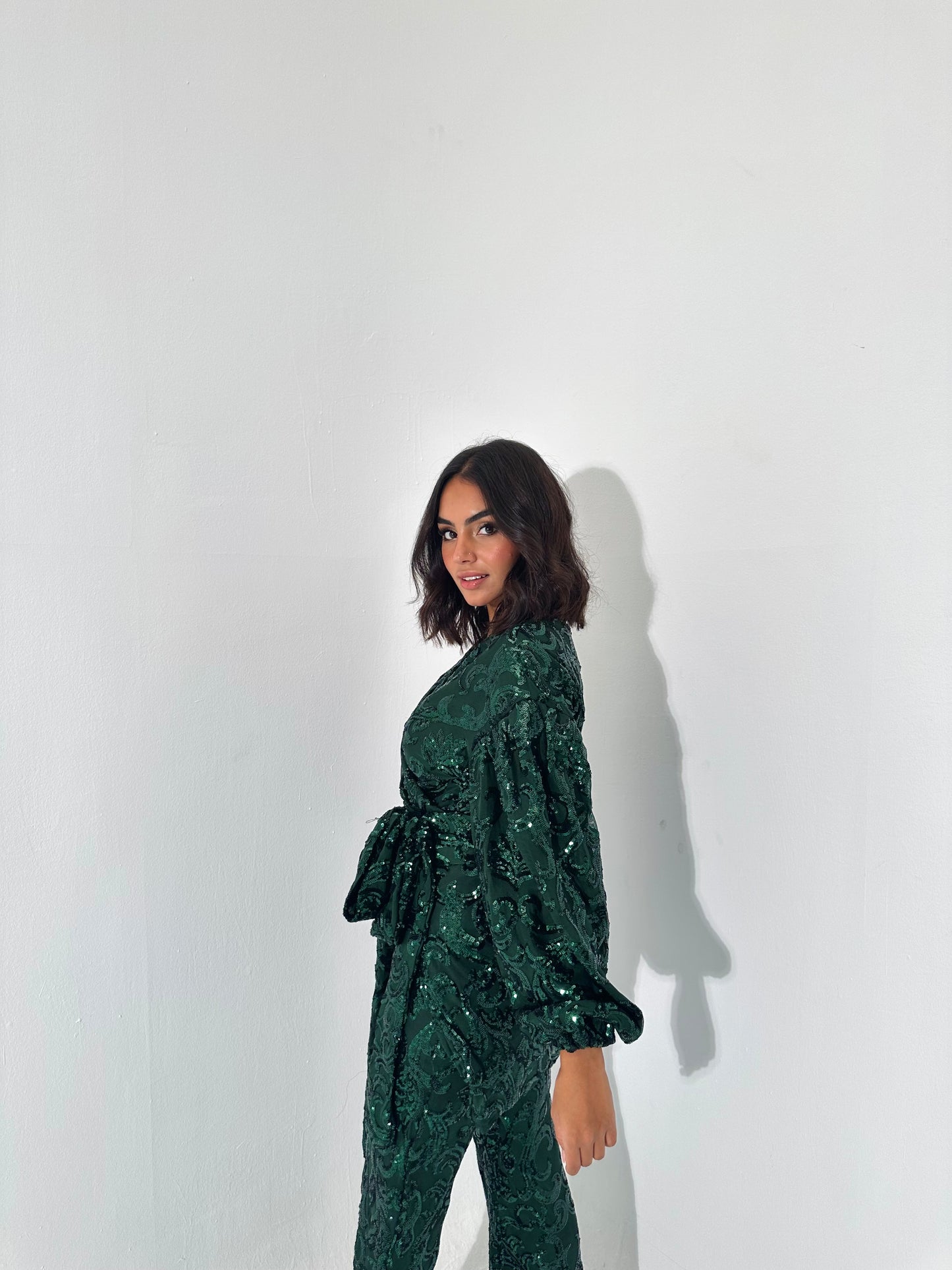 Glitz Wrap Top