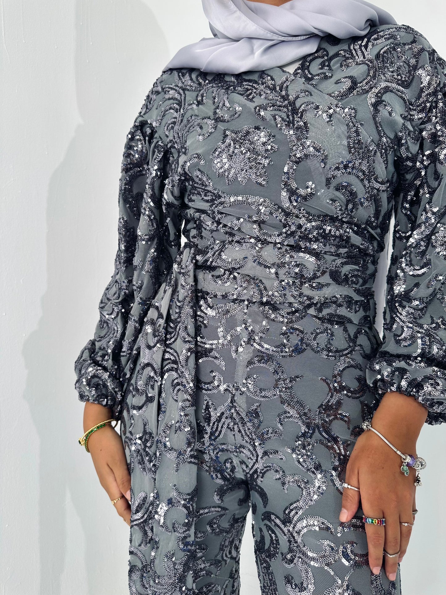 Glitz Wrap Top