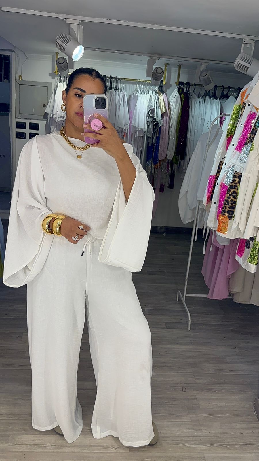 Linen Poncho