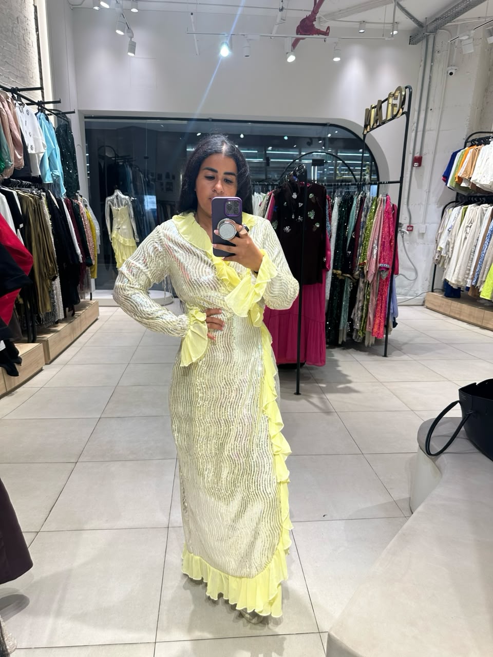 Sunshine Ruffle Dress