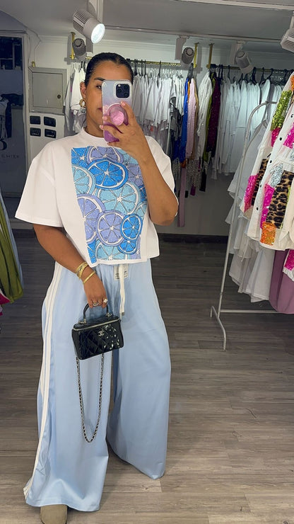 Vida Wide Leg Trackpants