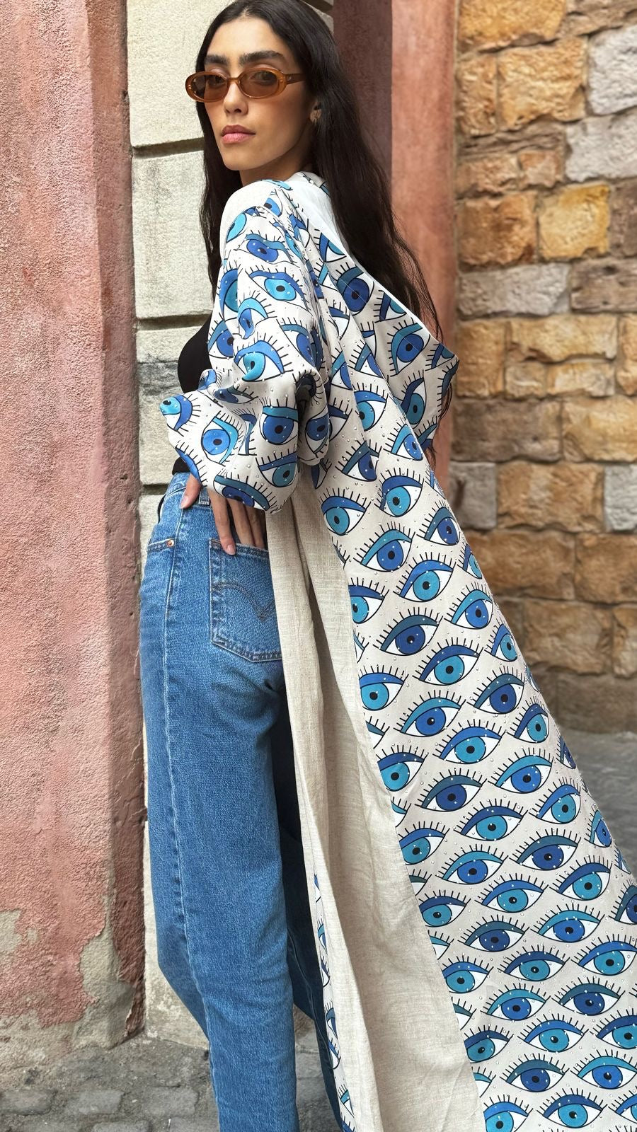 Bubble Eyes Kimono