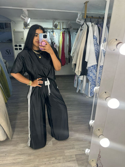Electric Wide Leg Trackpants