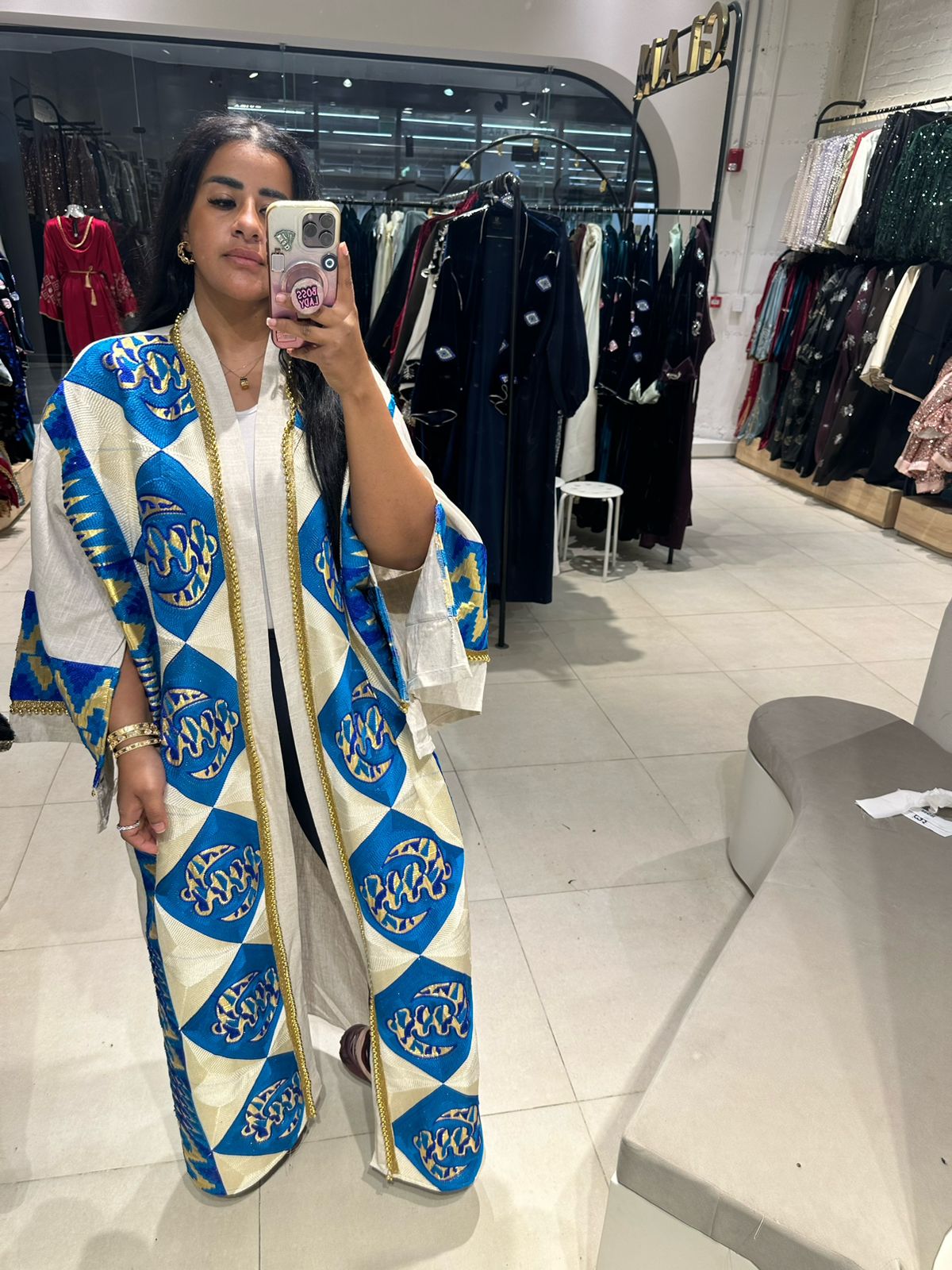 Blue Medina Kaftan