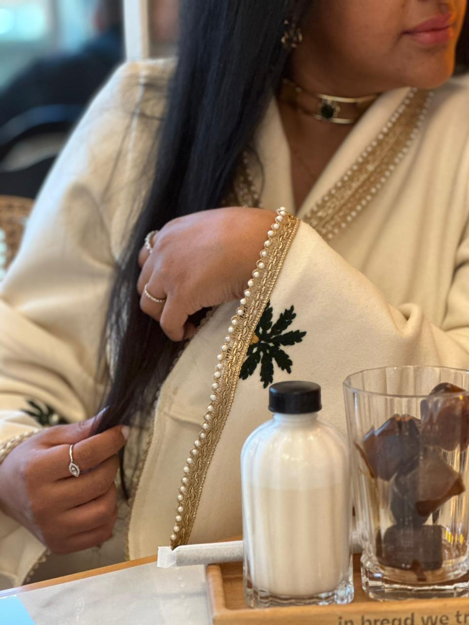 Palm Wrap Dress