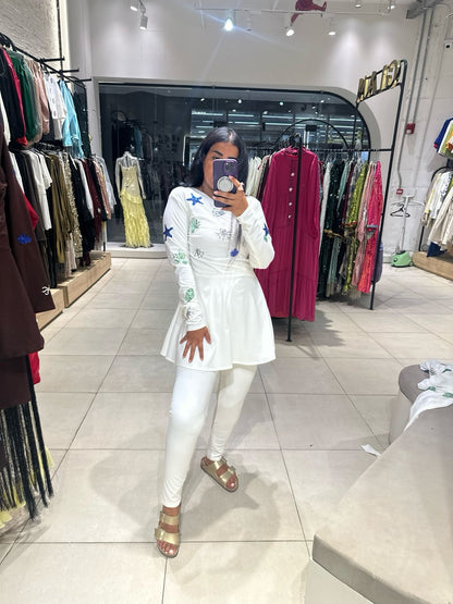 Under the Sea White Burkini