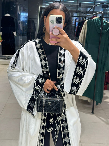 Sari White Kaftan