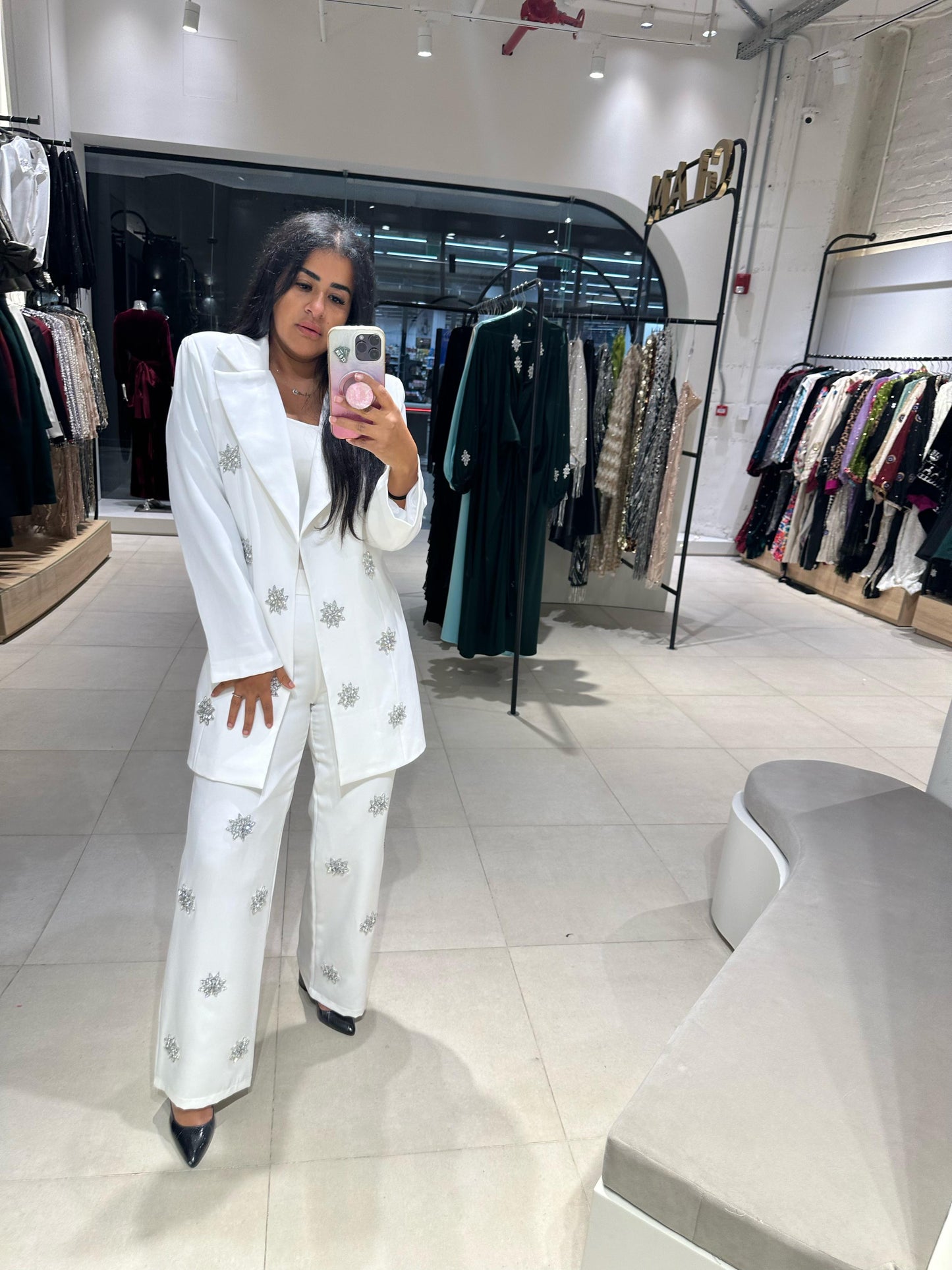 White Diamond Suit