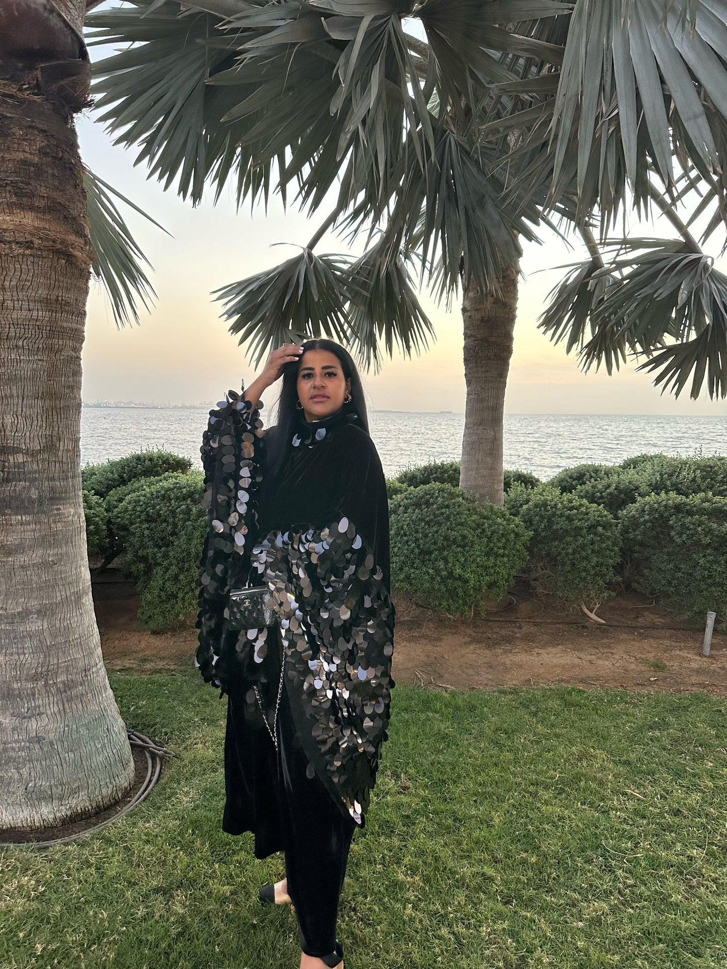 Eclipse Cape Dress