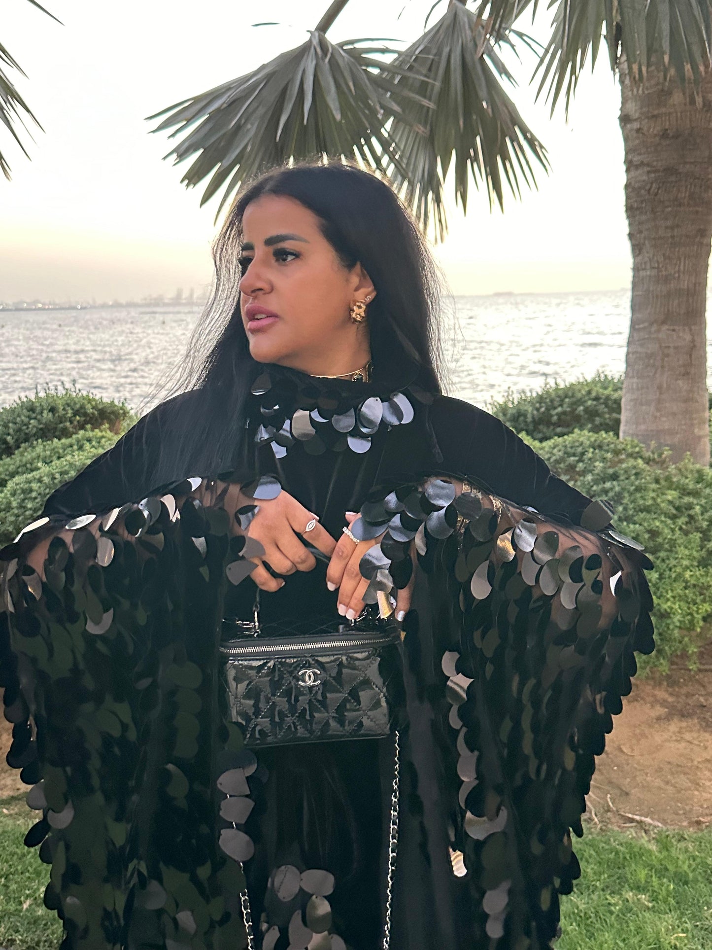 Eclipse Cape Dress