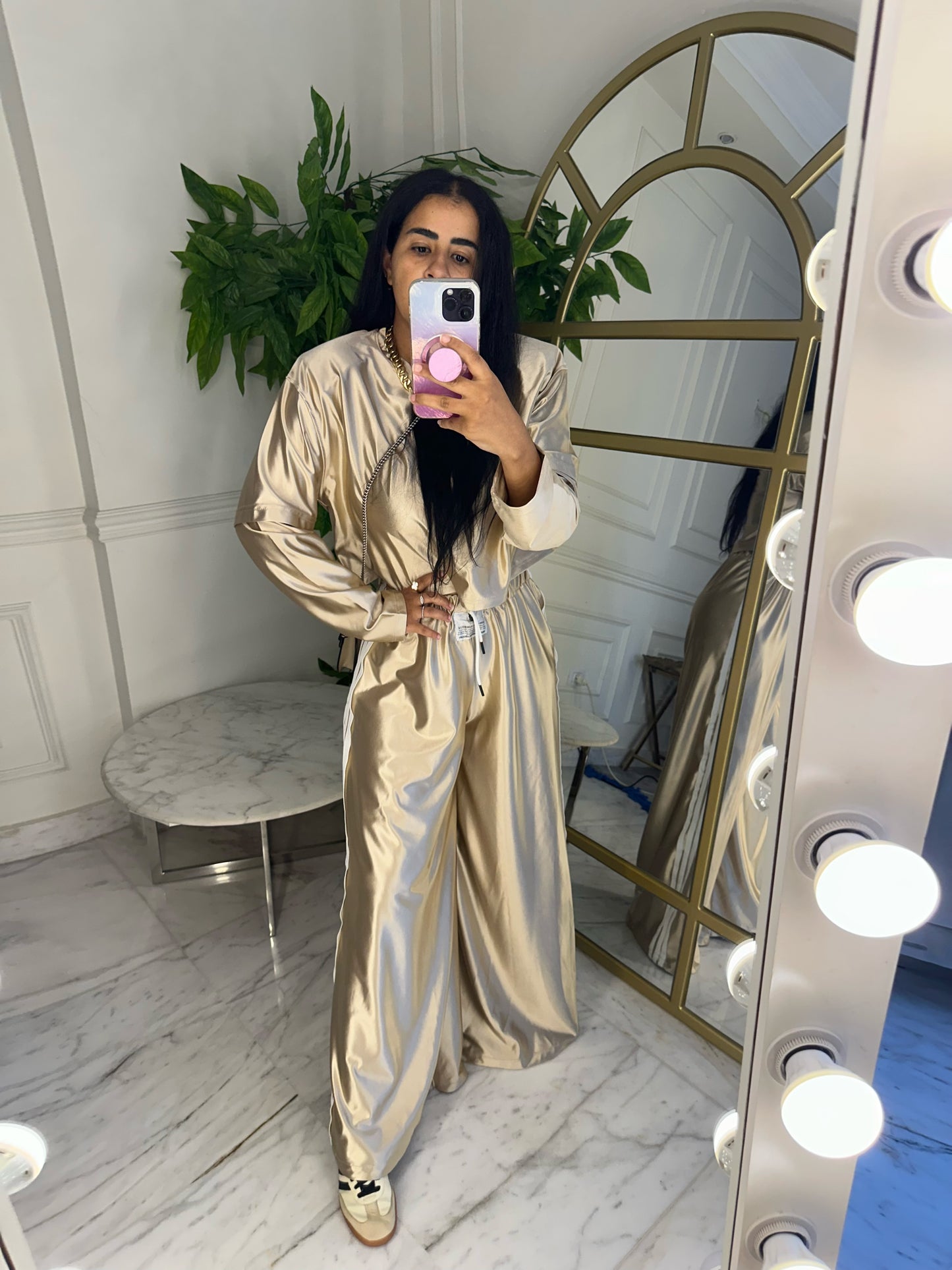 Light Gold Long Sleeve Tee