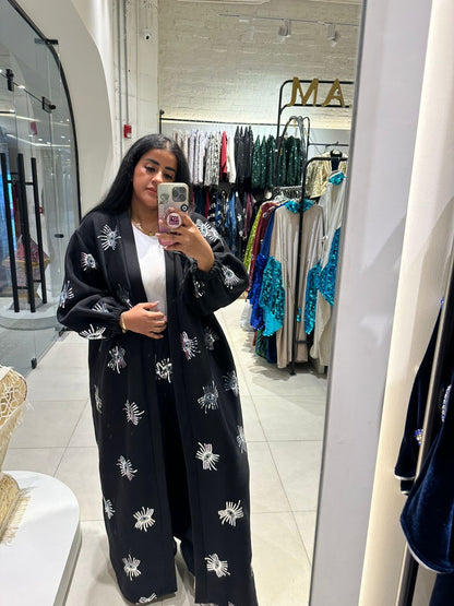 Black Aura Kaftan Set