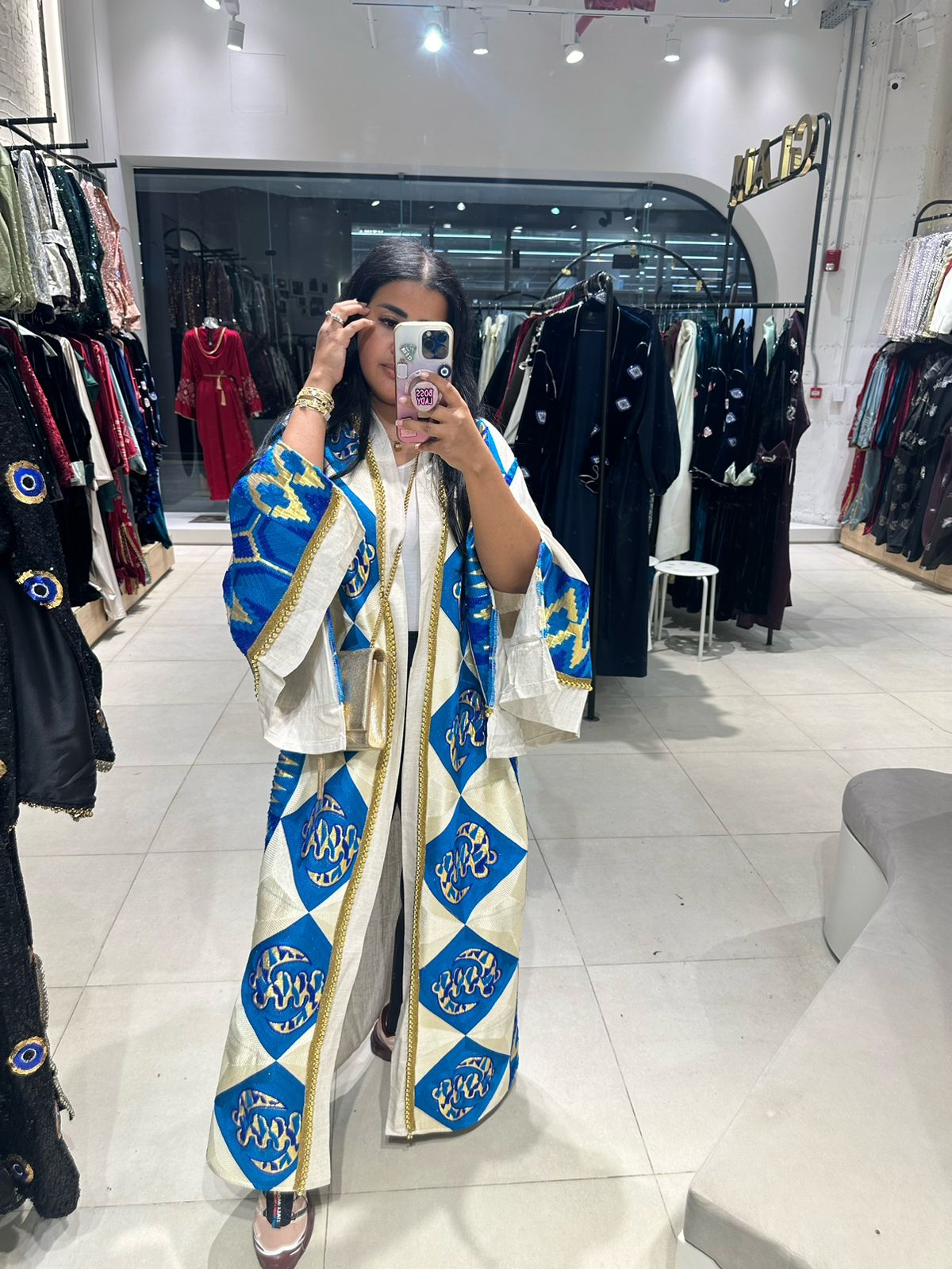Blue Medina Kaftan