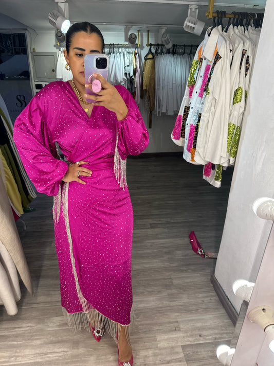 Pink Tango Skirt Set