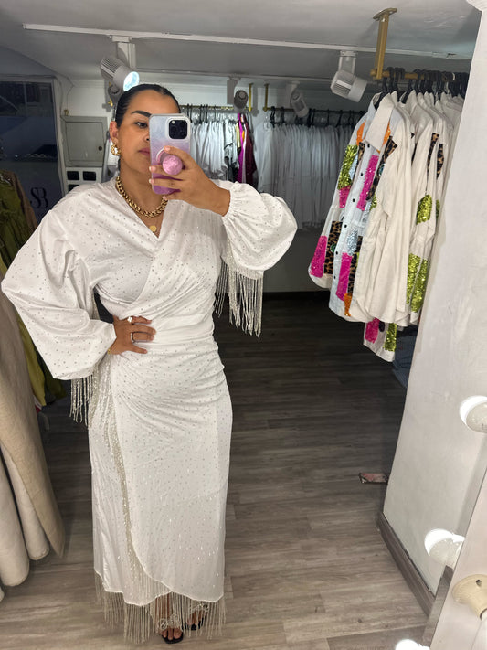 White Tango Skirt Set