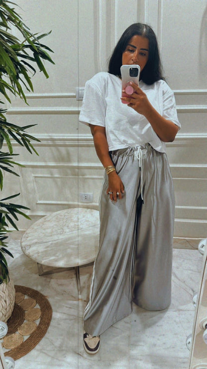 Electric Wide Leg Trackpants