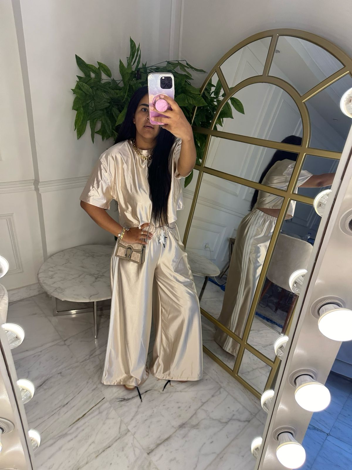Electric Wide Leg Trackpants