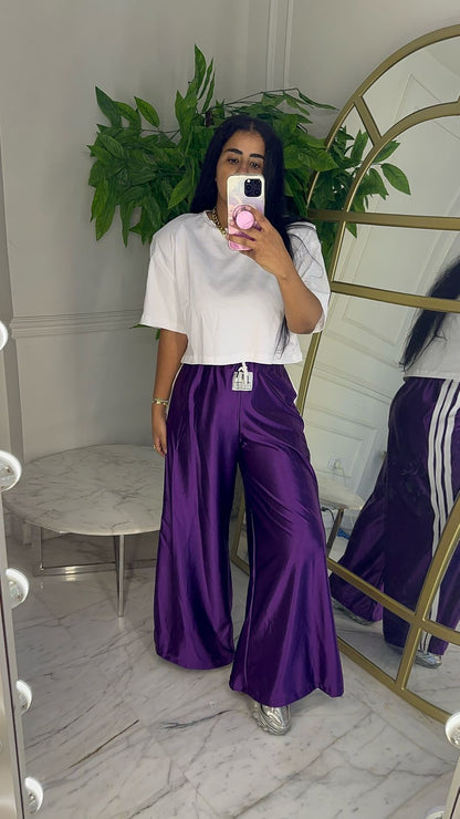 Electric Wide Leg Trackpants