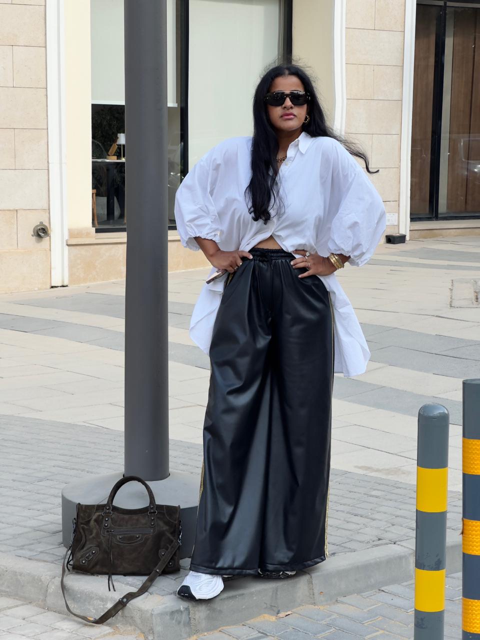 Gold Stripe Trackpants