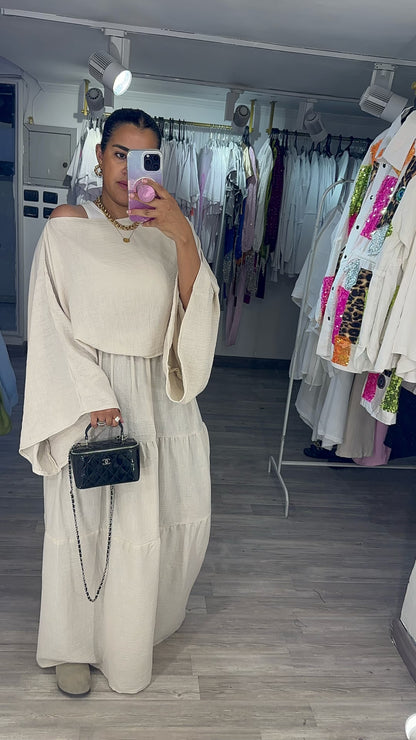 Linen Poncho