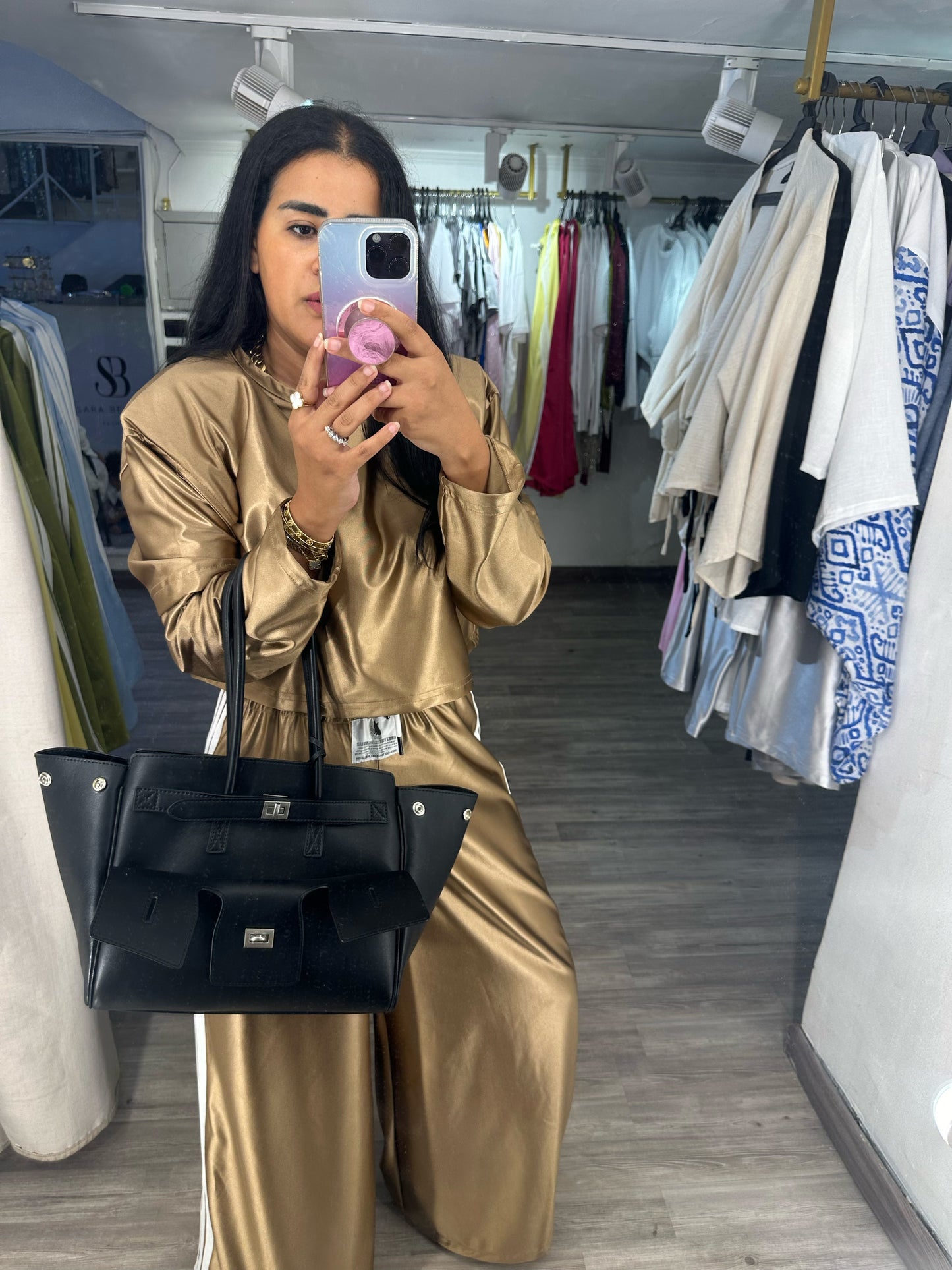 Electric Wide Leg Trackpants
