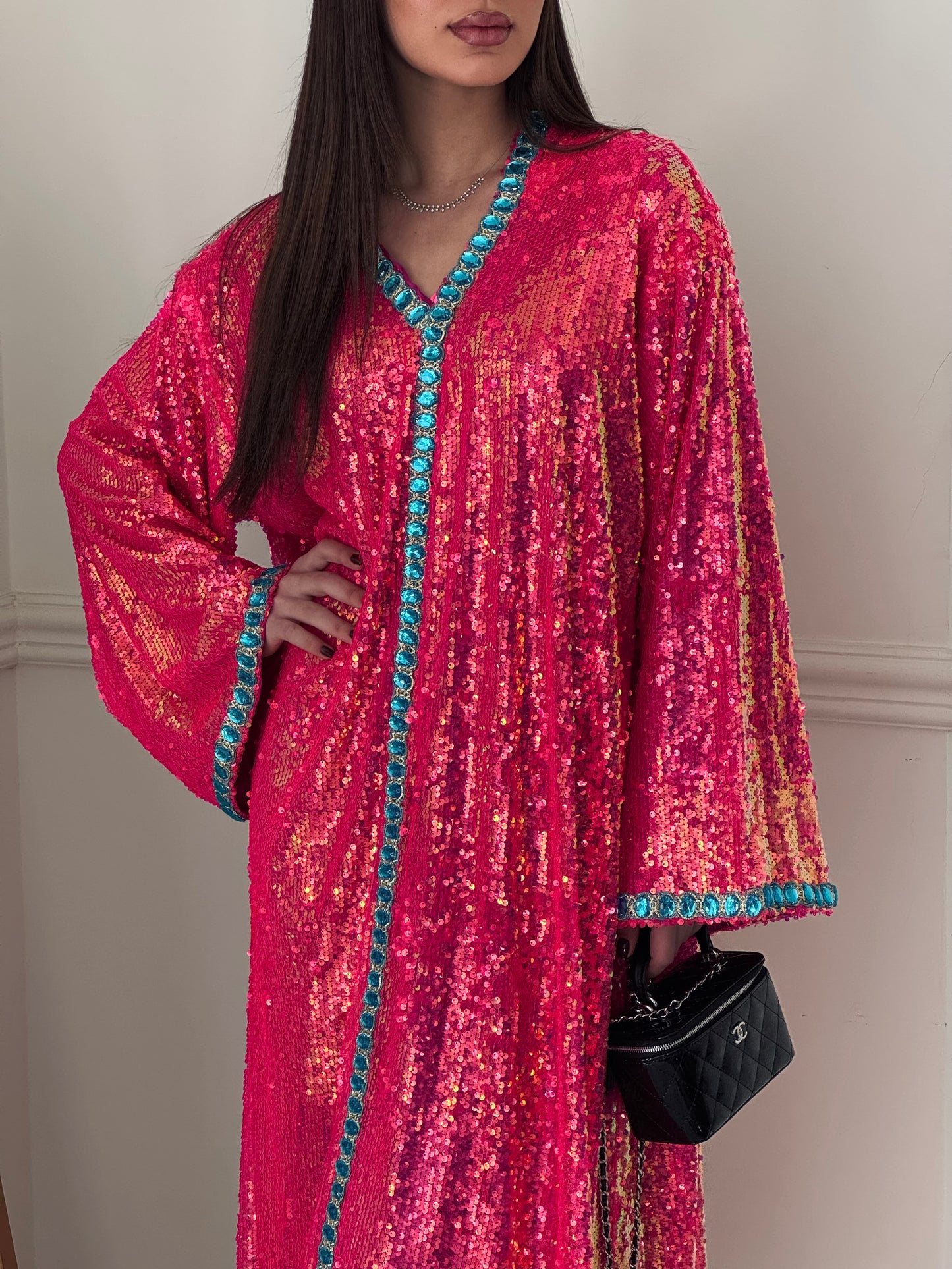 Glow Kaftan Dress