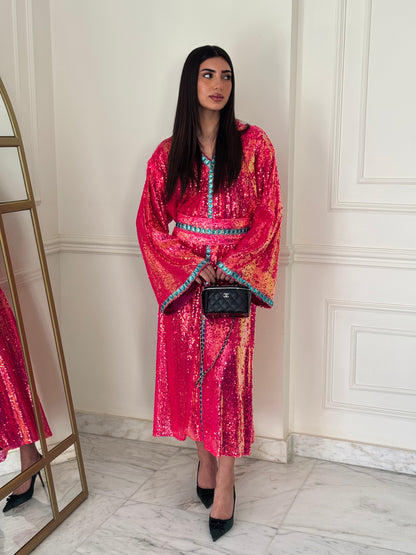 Glow Kaftan Dress