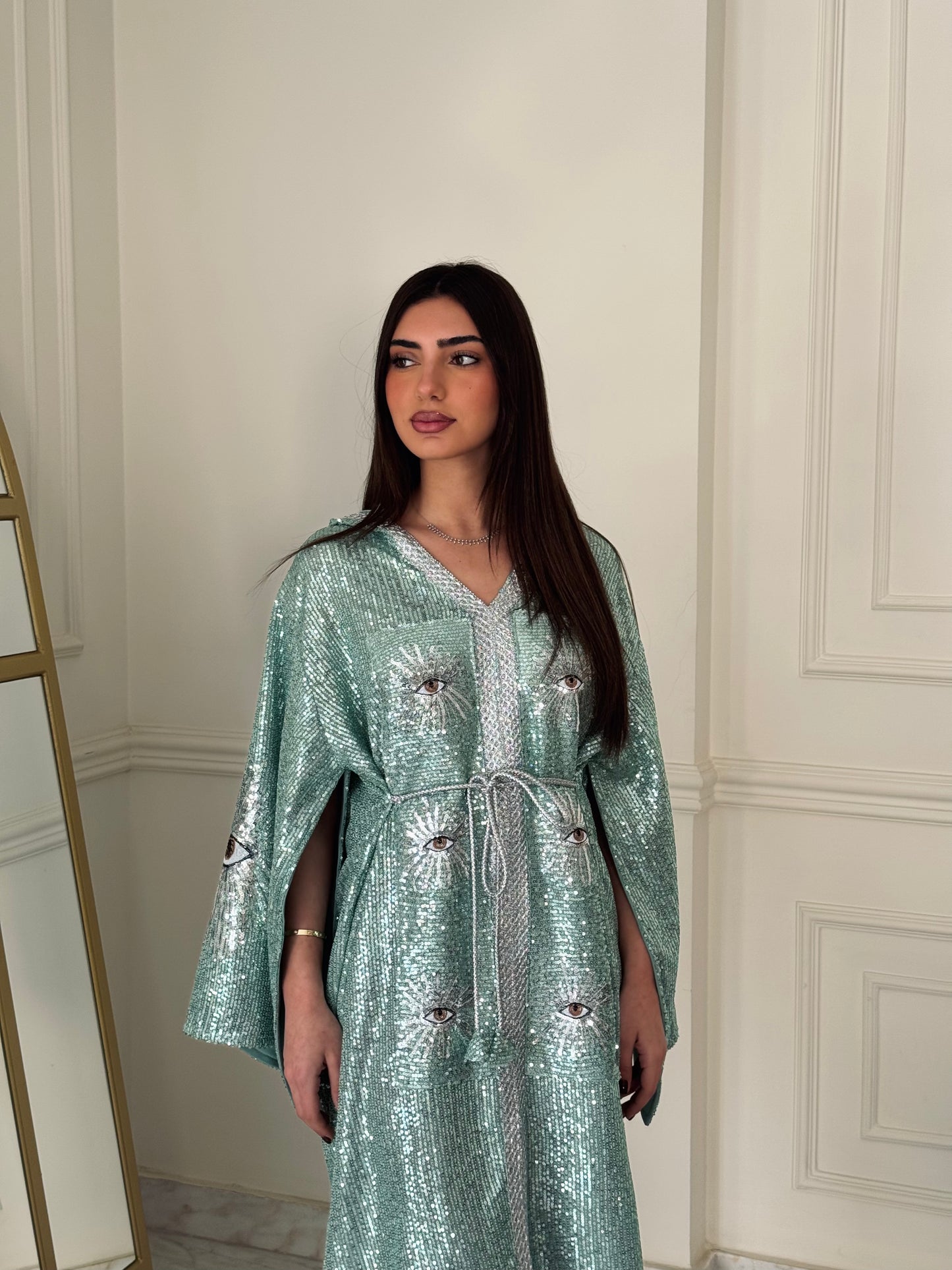 Azur Kaftan Dress