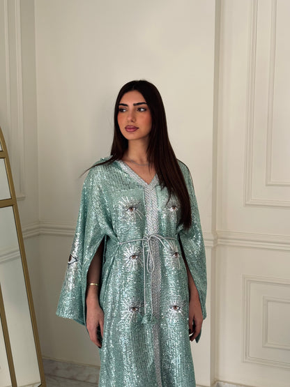 Azur Kaftan Dress