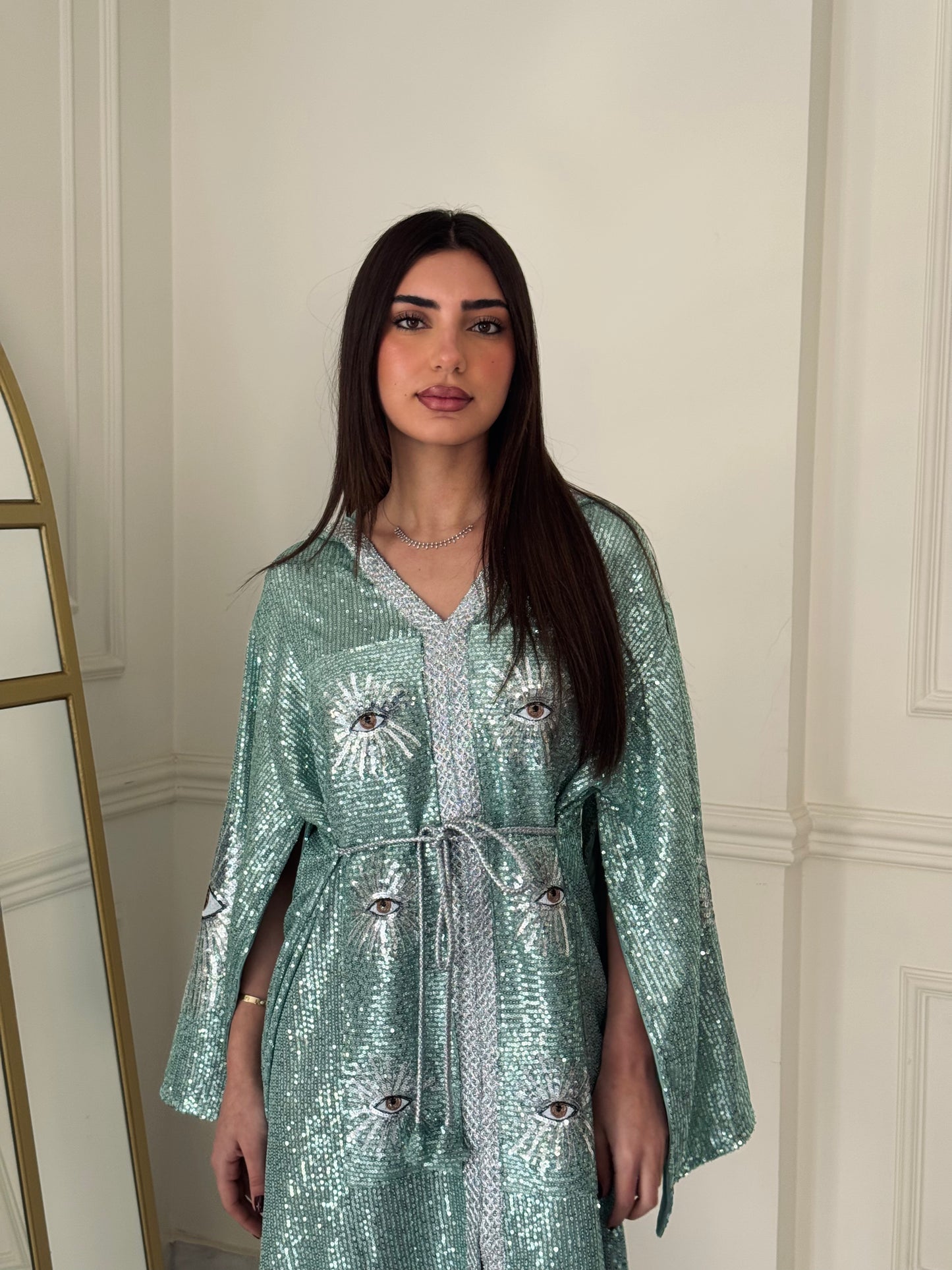 Azur Kaftan Dress
