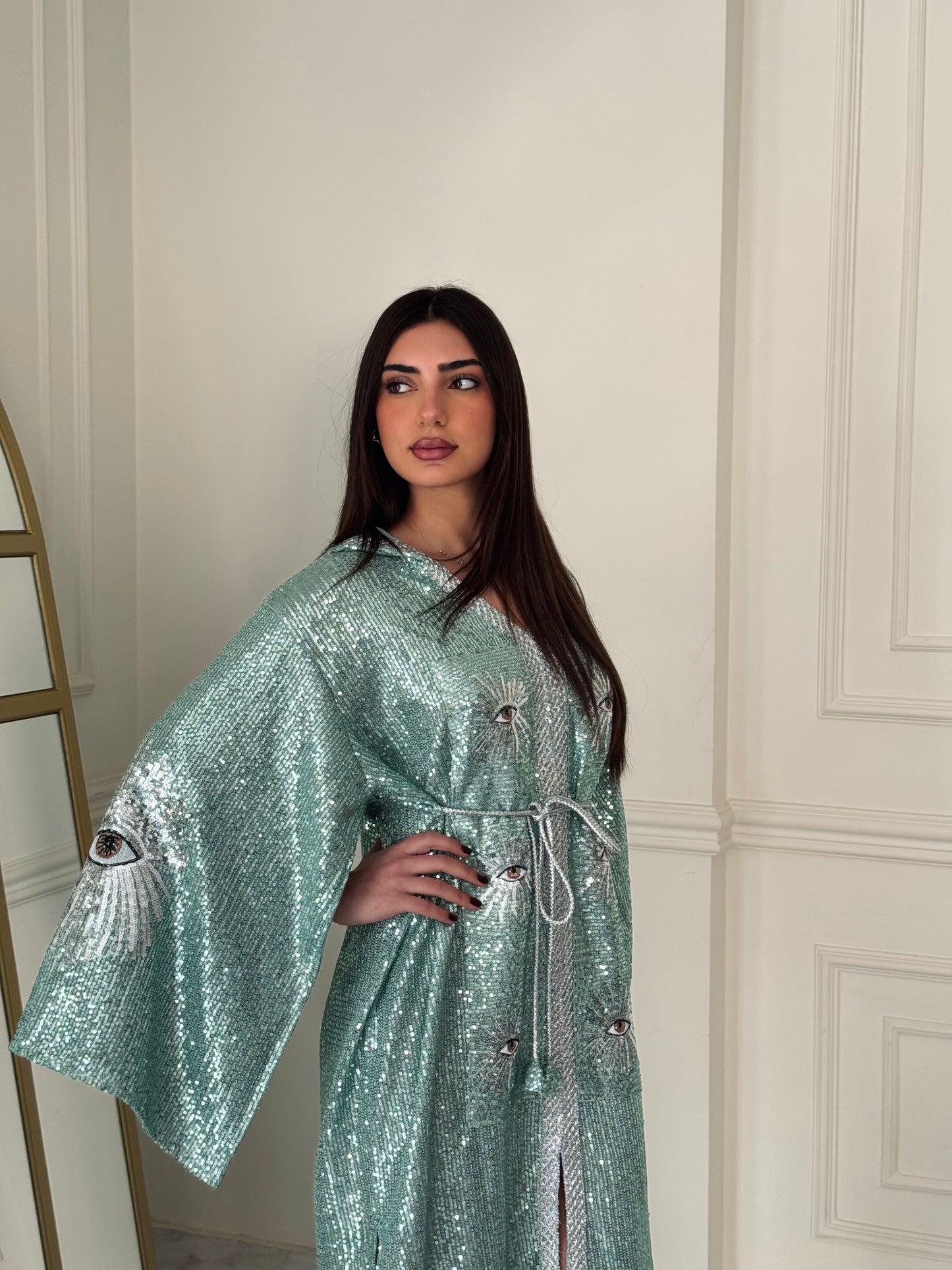 Azur Kaftan Dress