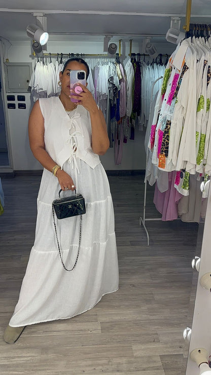 Ribbon Vest