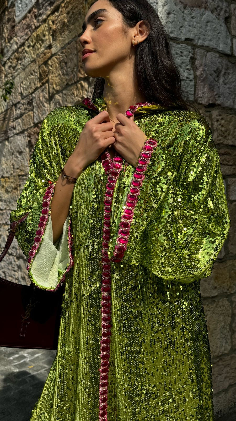 Glow Kaftan Dress